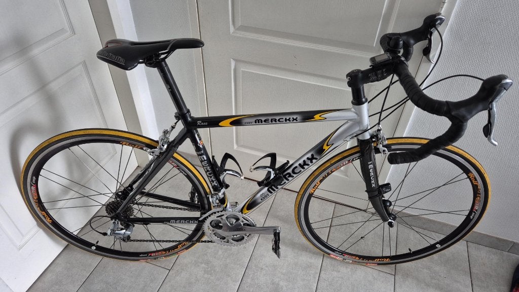 👍Nieuwe staat - Amerikaanse fiets "Merckx" Alum - Carbon >>, 47 tot 50 cm, Zo goed als nieuw, Ophalen, Overige merken