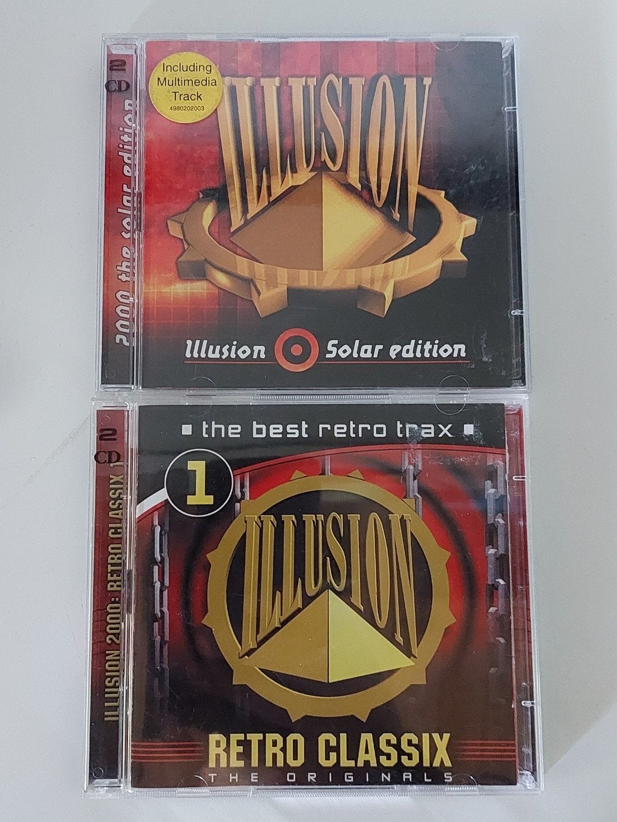 ILLUSION 2000 Solar Edition + Retro Classix 1, CD & DVD, Envoi