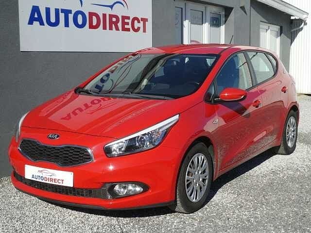 Kia Ceed / cee'd 1.4i Easy Airco 76000Km **GARANTIE 1 JAAR**, Autos, Kia, Rouge, Euro 5, Achat, Entreprise