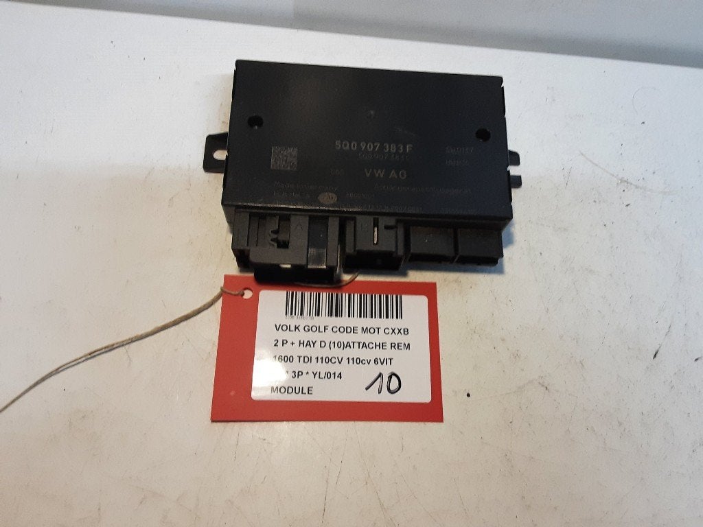 UNITE ELECTRONIQUE Volkswagen Golf VII (AUA) (5Q0907383F), Volkswagen, Mevr. I. Hauben, Utilisé, Rue de l'Espoir 34 34
4030  GRIVEGNÉE, BE