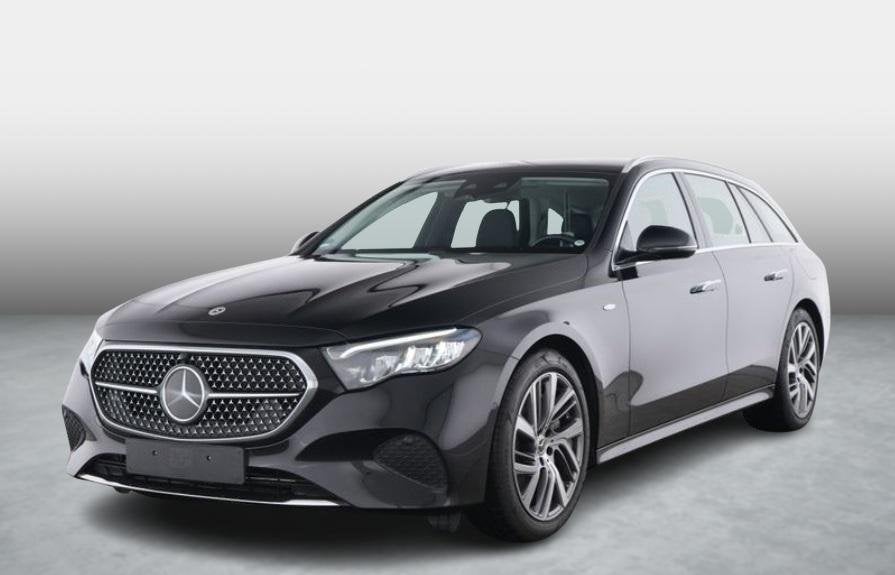 Mercedes-Benz E-klasse 300 e Break Luxury Line | Distronic |, Auto's, Mercedes-Benz, Gebruikt, Zwart, 313 pk, Zwart