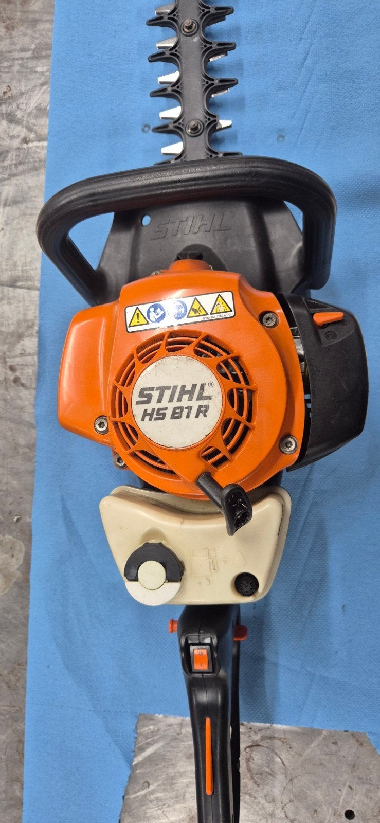 Stihl HS 81 R, Ophalen, Zo goed als nieuw, Benzine, Stihl