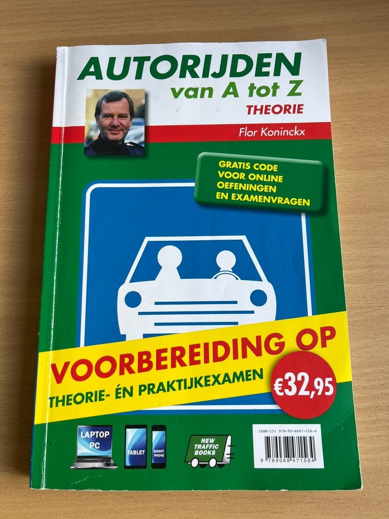 Autorijden van A tot Z theorie en praktijk, Ophalen of Verzenden, Zo goed als nieuw, Niet van toepassing, Flor Koninckx