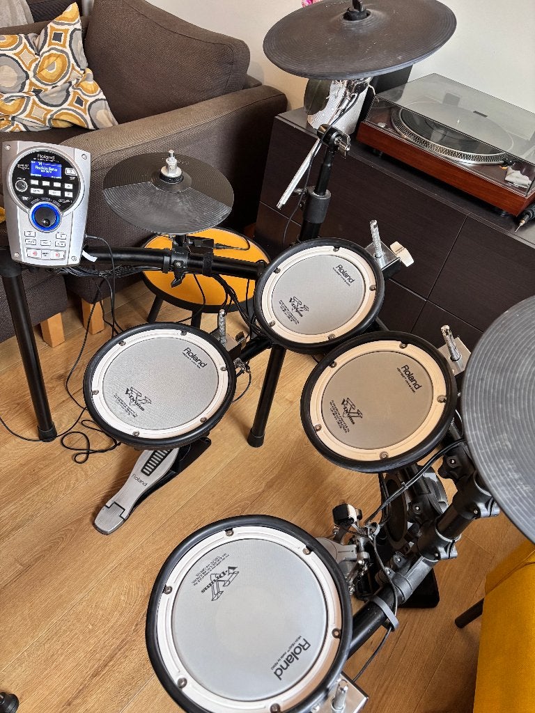batterie électronique Roland TD15 & accessoires, Enlèvement, Utilisé, Roland