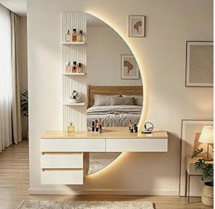 LED Make-up tafel met spiegel, Huis en Inrichting, Ophalen, Zo goed als nieuw