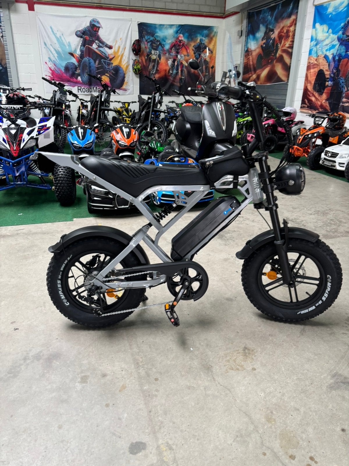 ‼️Nieuw‼️Ouxi Fatbike V20 Mini Nardo Grey 2026 in 4 Kleuren!, Nieuw
