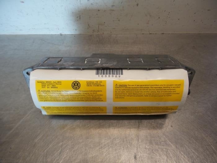 Airbag droite (tableau de bord) d'un Volkswagen Touran (Tour, Volkswagen, -, 3 mois de garantie, Utilisé