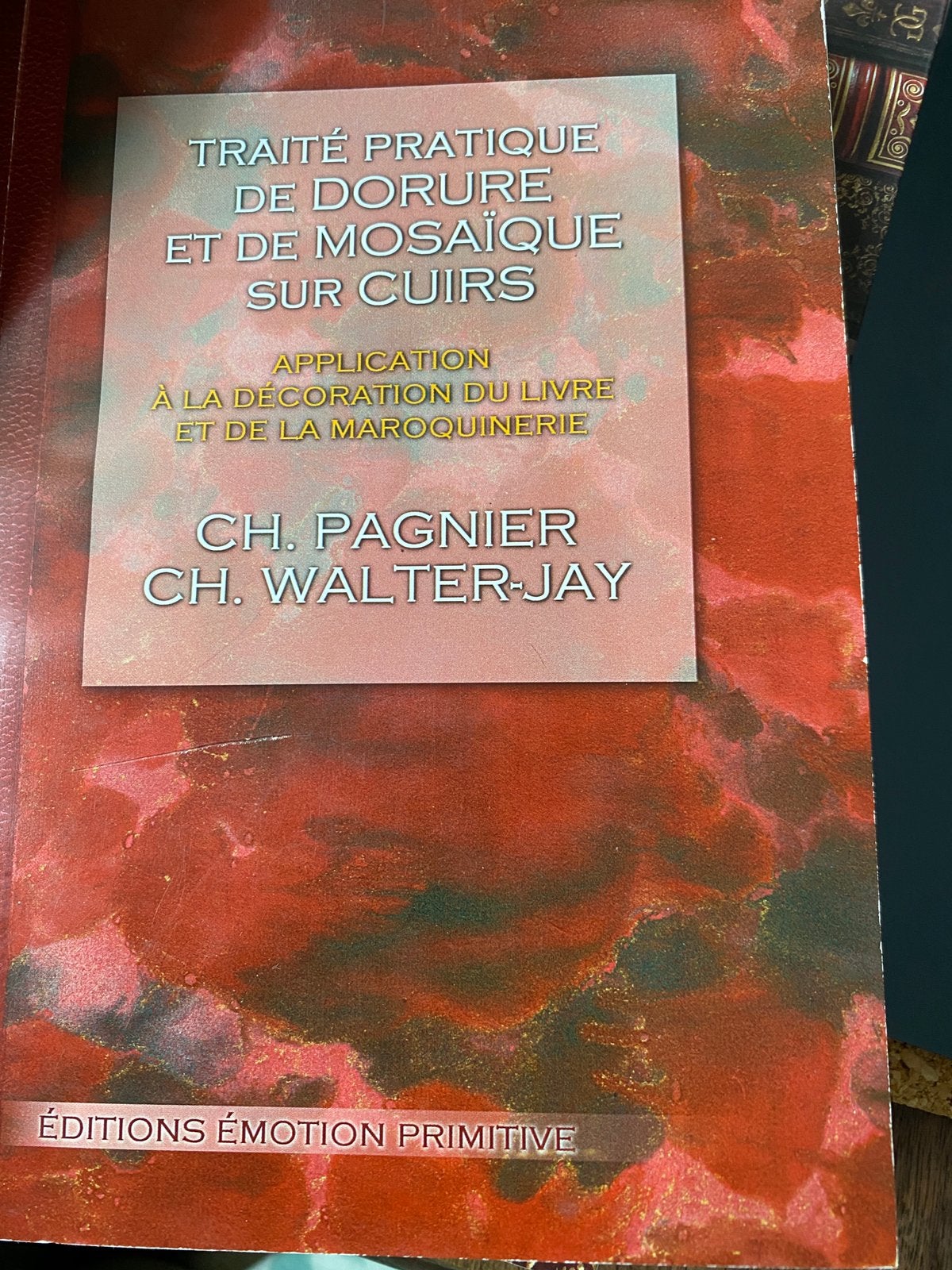 Traite pratique de dorure sur cuirs, Enlèvement ou Envoi, Utilisé, Autres sujets/thèmes