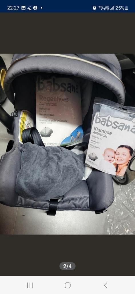 Maxi cosi en adapters +accessories, Ophalen