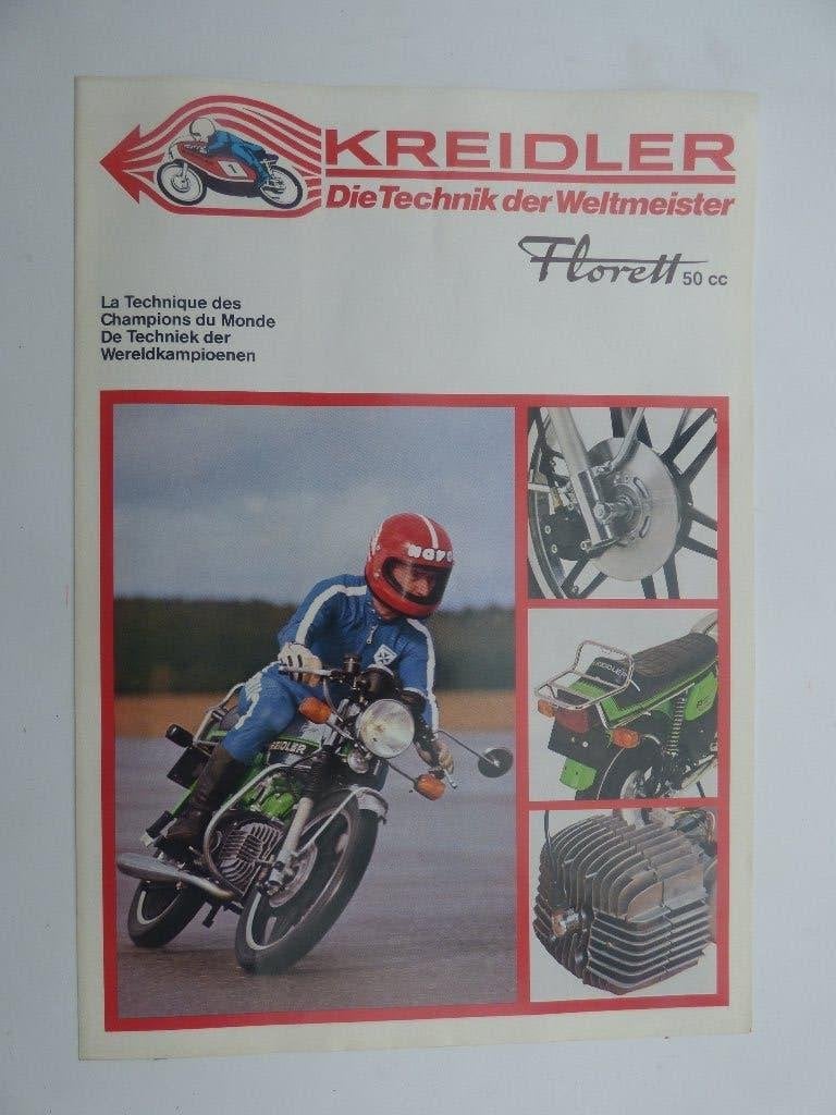 KREIDLER FOLDER, Fietsen en Brommers, Ophalen of Verzenden, Zo goed als nieuw