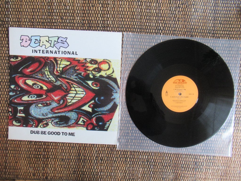 Beats International : Dub be good to me (maxi 45 tours), Enlèvement, 12 pouces