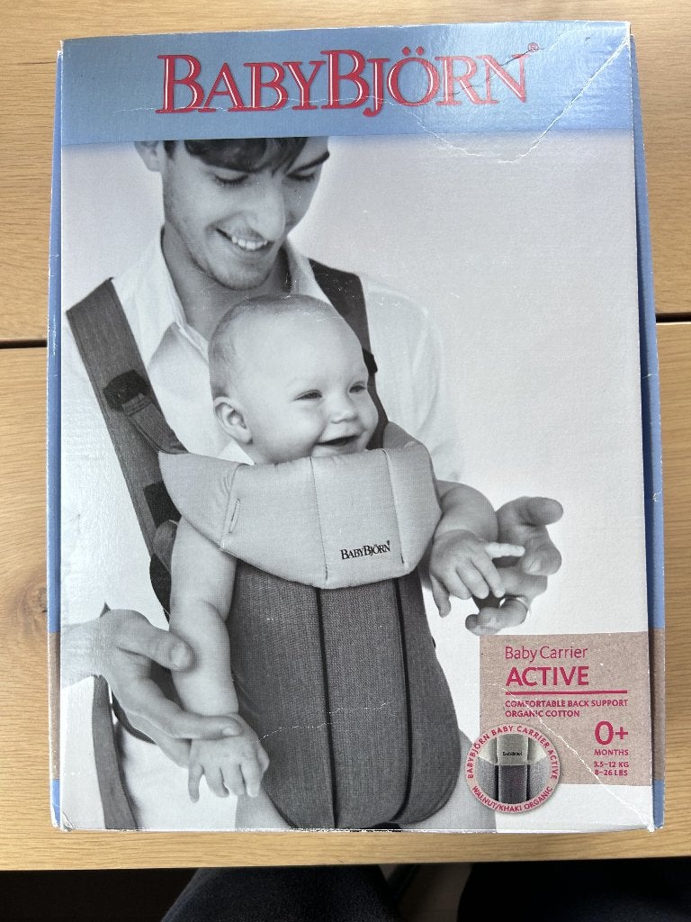 Draagzak BabyBjorn 3,5-12 KG, Kinderen en Baby's, Ophalen of Verzenden, Zo goed als nieuw, Buik, Baby Björn