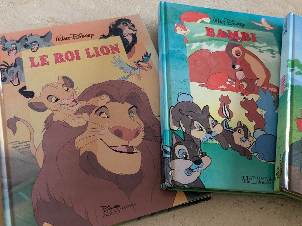 Lot de 4 bandes dessinées - Walt Disney - pour 3,5€., Livres, Plusieurs BD, WALT DISNEY, Comme neuf, Envoi