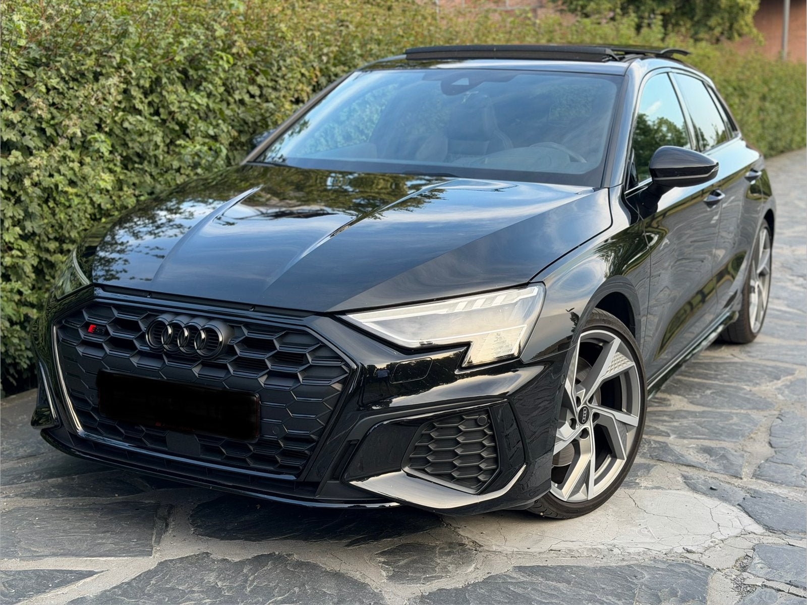 Audi s3 Quattro / 2.0tfsi / 2024 / 29.000km's / Full Opt., Auto's, Automaat, 4 cilinders, 1984 cc, Zwart