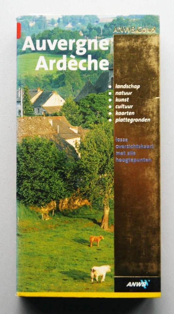 Anwb Goud - Auvergne, Ardèche, Boeken, Ophalen of Verzenden, Zo goed als nieuw, ANWB
