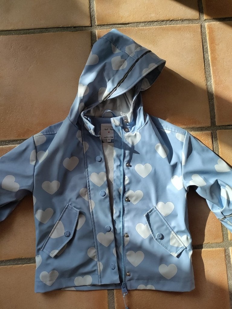 Kinder regenjas Mila Star maat 98, Jongen of Meisje, Ophalen of Verzenden, Zo goed als nieuw, Mila Star