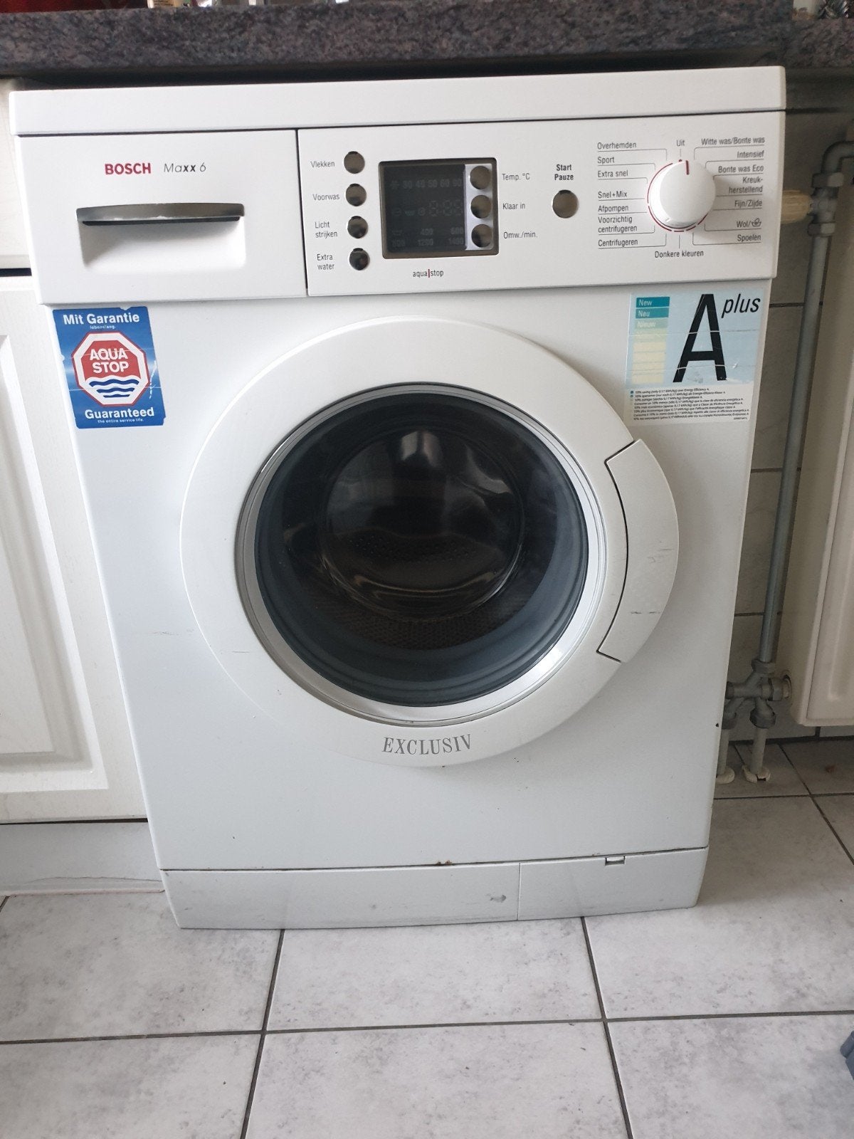 Wasmachine Bosch, Enlèvement