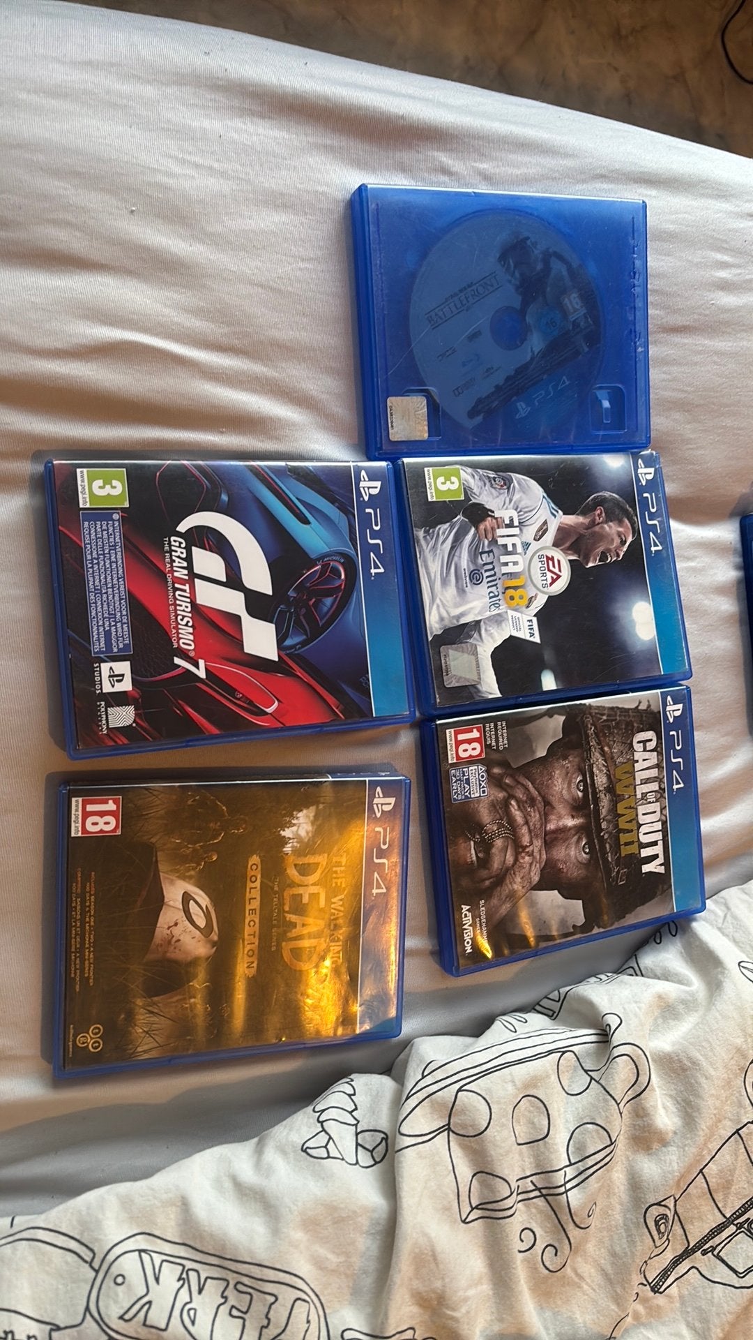 Ps4 spelen, Ophalen, Nieuw