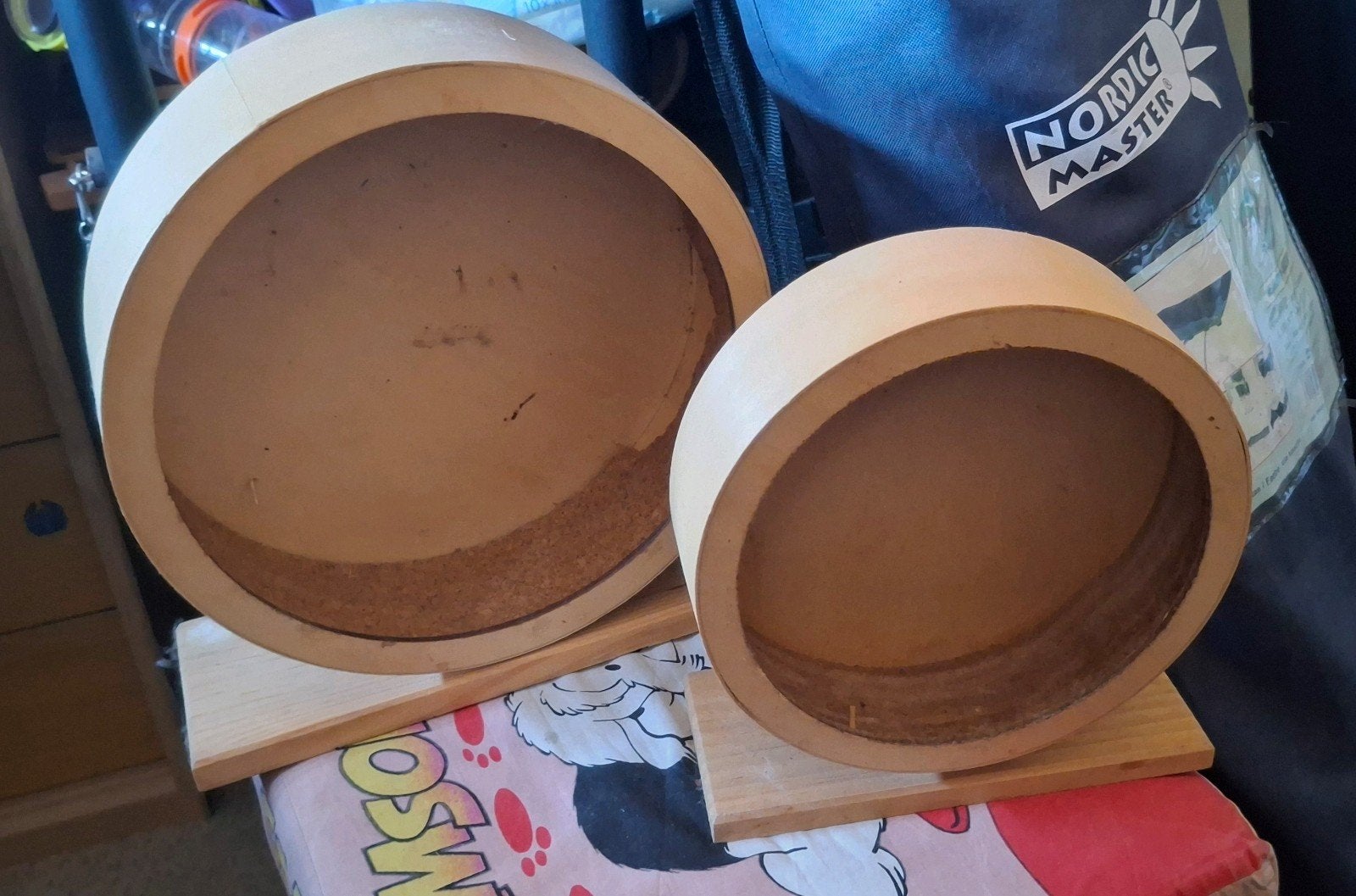 2x Loopwielen voor hamsters, Animaux & Accessoires, Rongeurs & Lapins | Accessoires, Enlèvement ou Envoi