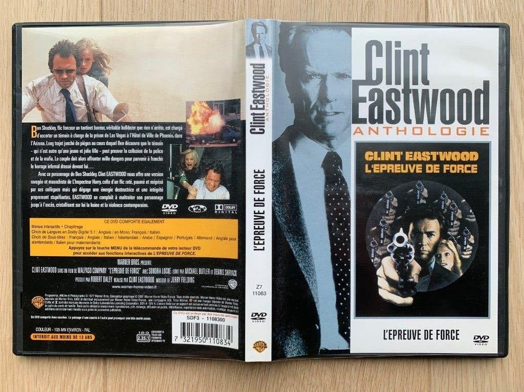 L'épreuve de force (The Gauntlet) - DVD, CD & DVD, DVD | Action, Comme neuf, Action, Enlèvement ou Envoi