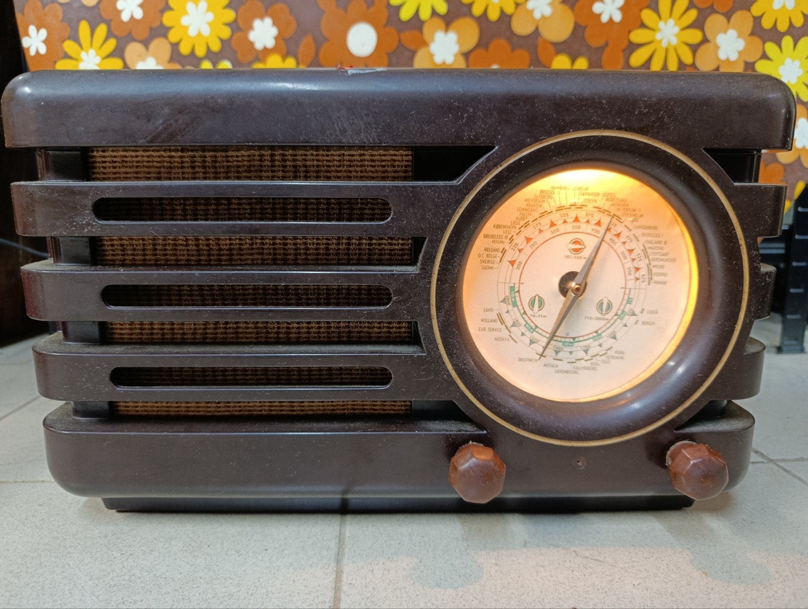 Radio vintage Philips BX373A, Antiek en Kunst, Ophalen of Verzenden