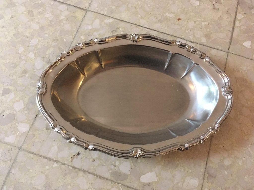 2 inox schalen, Ophalen of Verzenden