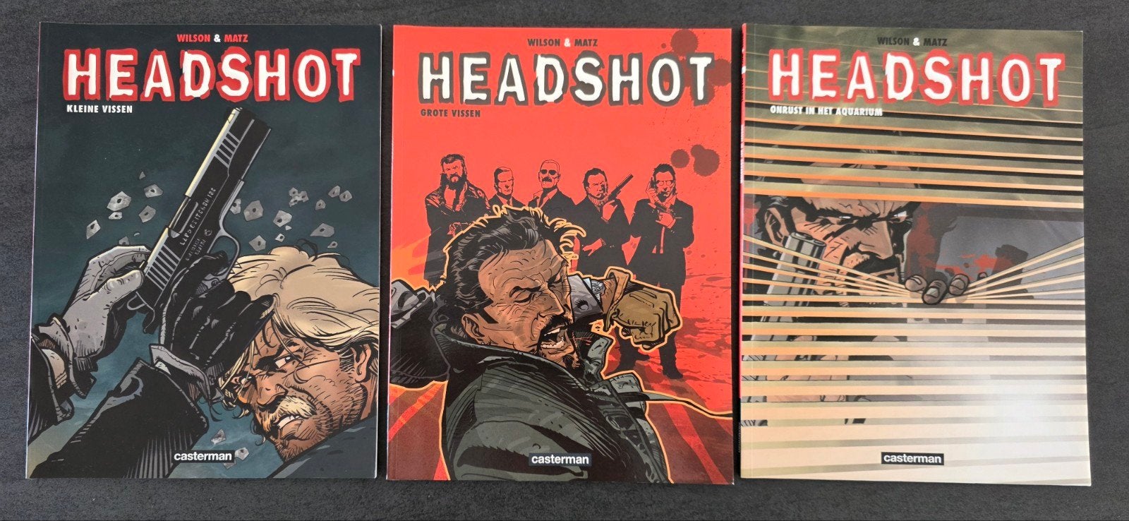 Strips: HeadShot.    Casterman, Ophalen of Verzenden, Nieuw