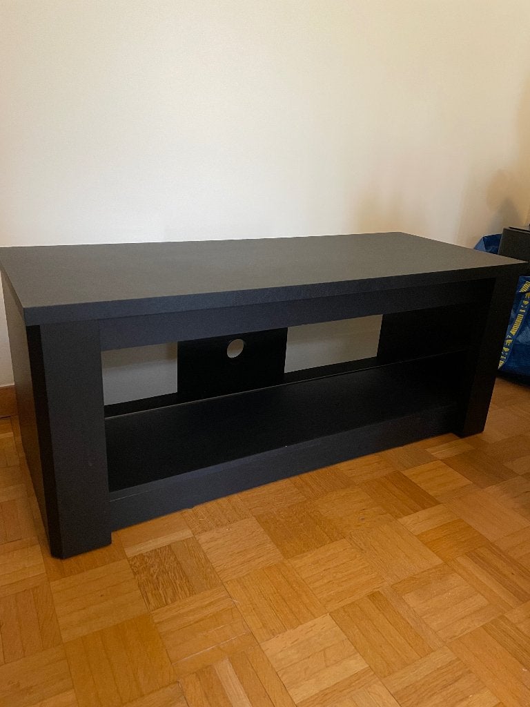 Meuble Hi-Fi, Maison & Meubles, 25 à 50 cm, Moderne noir, Avec tablette(s), Moins de 100 cm