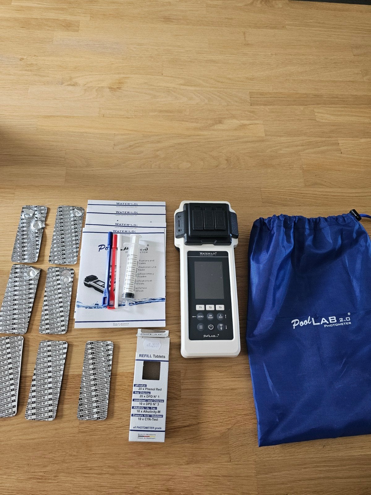 compteur de qualité de l'eau pool lab 2.0 : chlore, cyan..., Jardin & Terrasse, Piscines, Enlèvement ou Envoi, Comme neuf, Autres types
