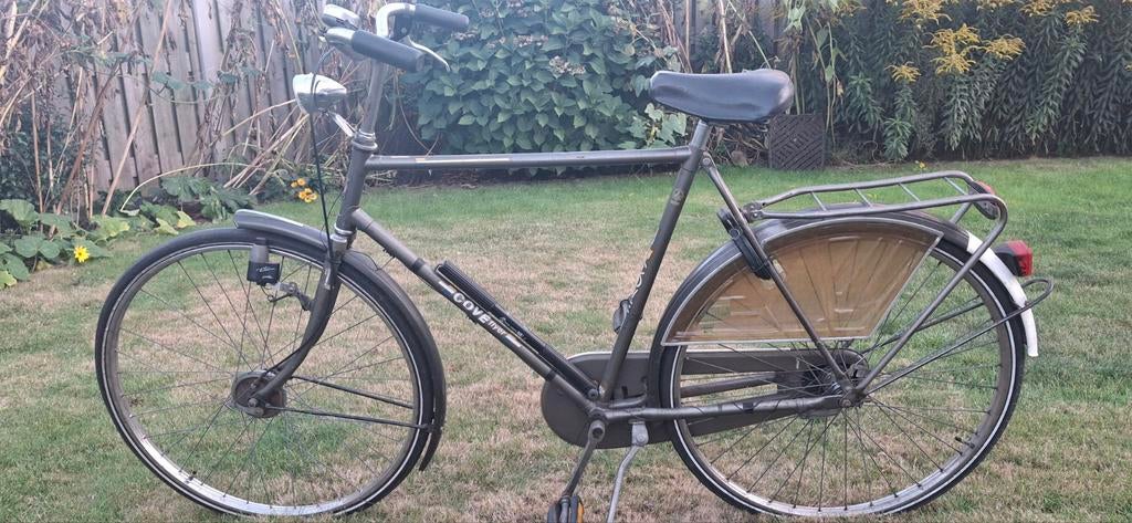 Goed onderhouden herenfiets, Ophalen, Terugtraprem