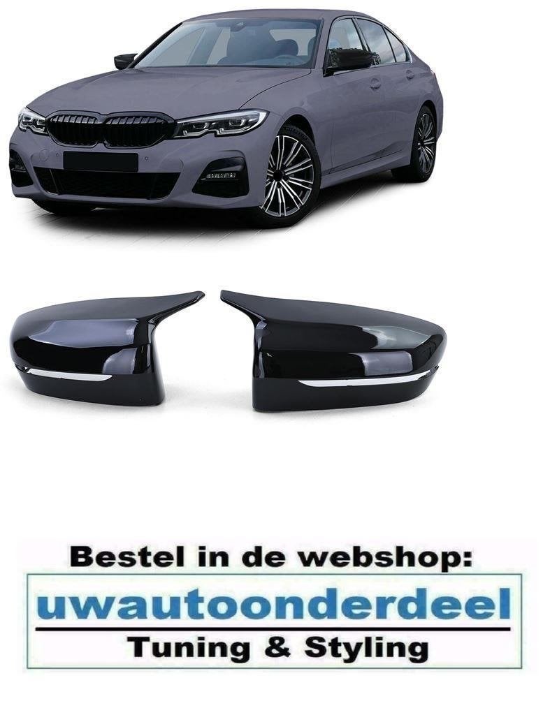 Glans Zwart Wing Spiegelkappen Voor Bmw 3 Serie G20 G21, Verzenden