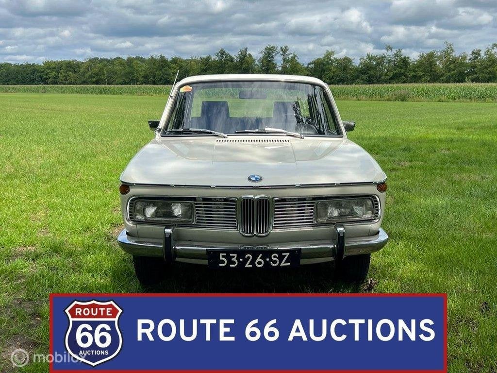 BMW 2000 Automatic | Route 66 Auctions, Auto's, Zwart, Bedrijf, Handgeschakeld, Overige carrosserie
