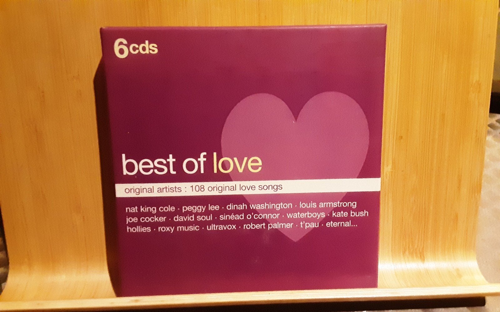 best of love 6 cd box, CD & DVD, CD | Compilations, Enlèvement ou Envoi, Utilisé, Autres genres