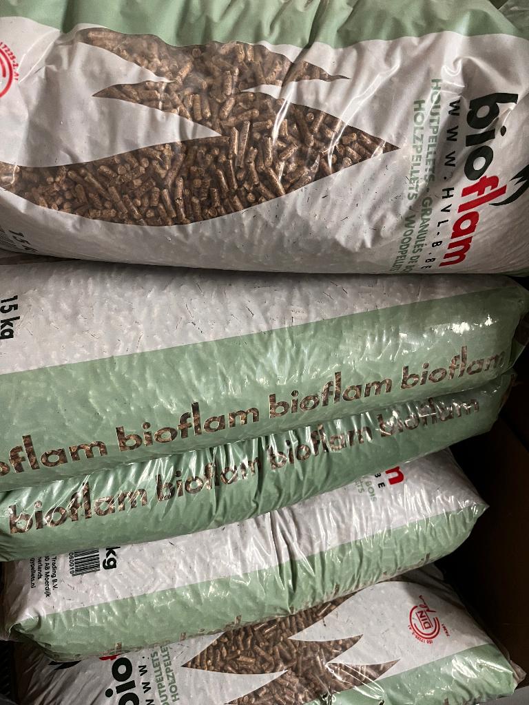 pellets bioflam, Tuin en Terras, Brandhout, Ophalen
