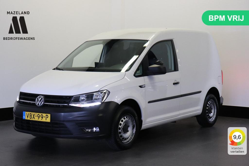Volkswagen Caddy 2.0 TDI 102PK Automaat EURO 6 - Airco - Nav, Achat, Carnet d'entretien, Diesel, Blanc