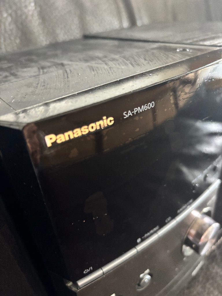 panasonic SA PM 600 cd speler en radio, Enlèvement, Comme neuf, Sans disque dur
