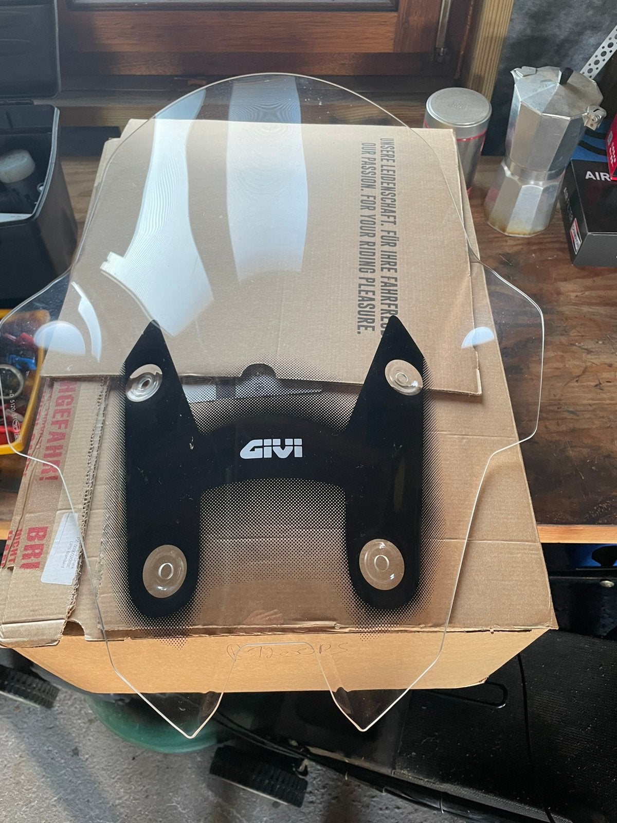 Pare-brise Bmw R1200RS High Givi (D5120ST), Enlèvement