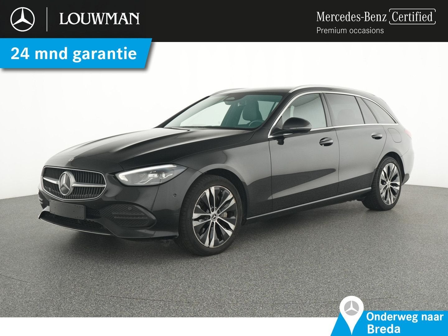 Mercedes-Benz C 300 Estate e Plug-In Hybride attache remorqu, Autos, Achat, Noir, Détection des panneaux routiers, Break