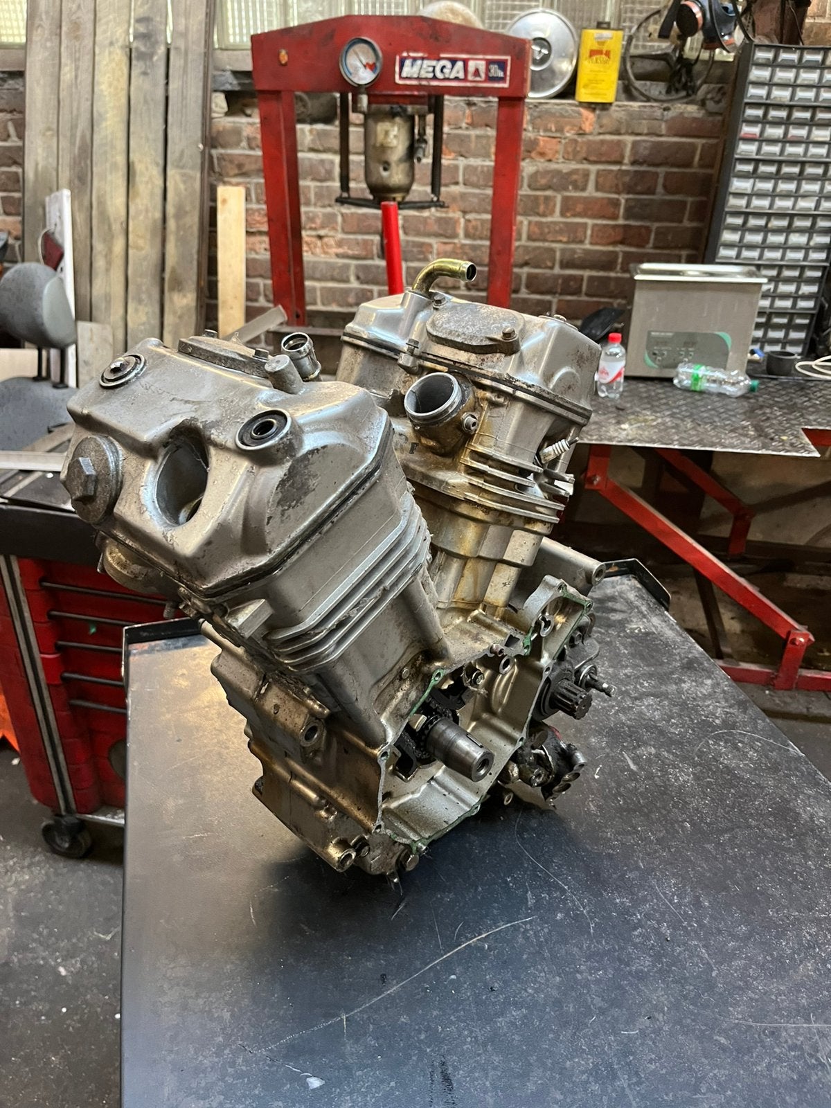 Honda xrv750 africa twin rd04 motorblok, Motos, Enlèvement, Utilisé