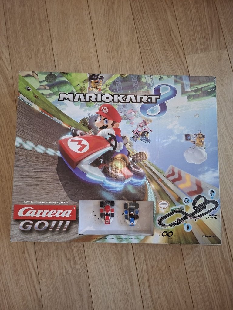 Carrera GO!!! Mario Kart 8 racebaan (set 20062361), Enfants & Bébés, Jouets | Circuits, Électrique, Carrera, Enlèvement, Avec looping