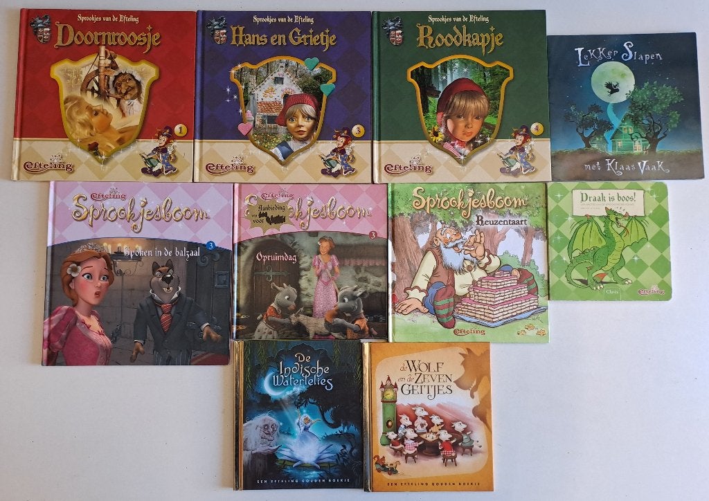 Boeken Efteling, Ophalen of Verzenden, Gelezen, Sprookjes