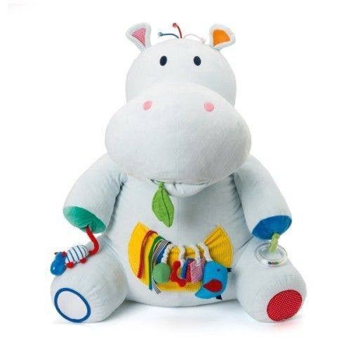 Peluche géante d'activités Axel l'hippopotame - OXYBUL, Enfants & Bébés, Avec vêtements ou accessoires, Comme neuf, Autres types