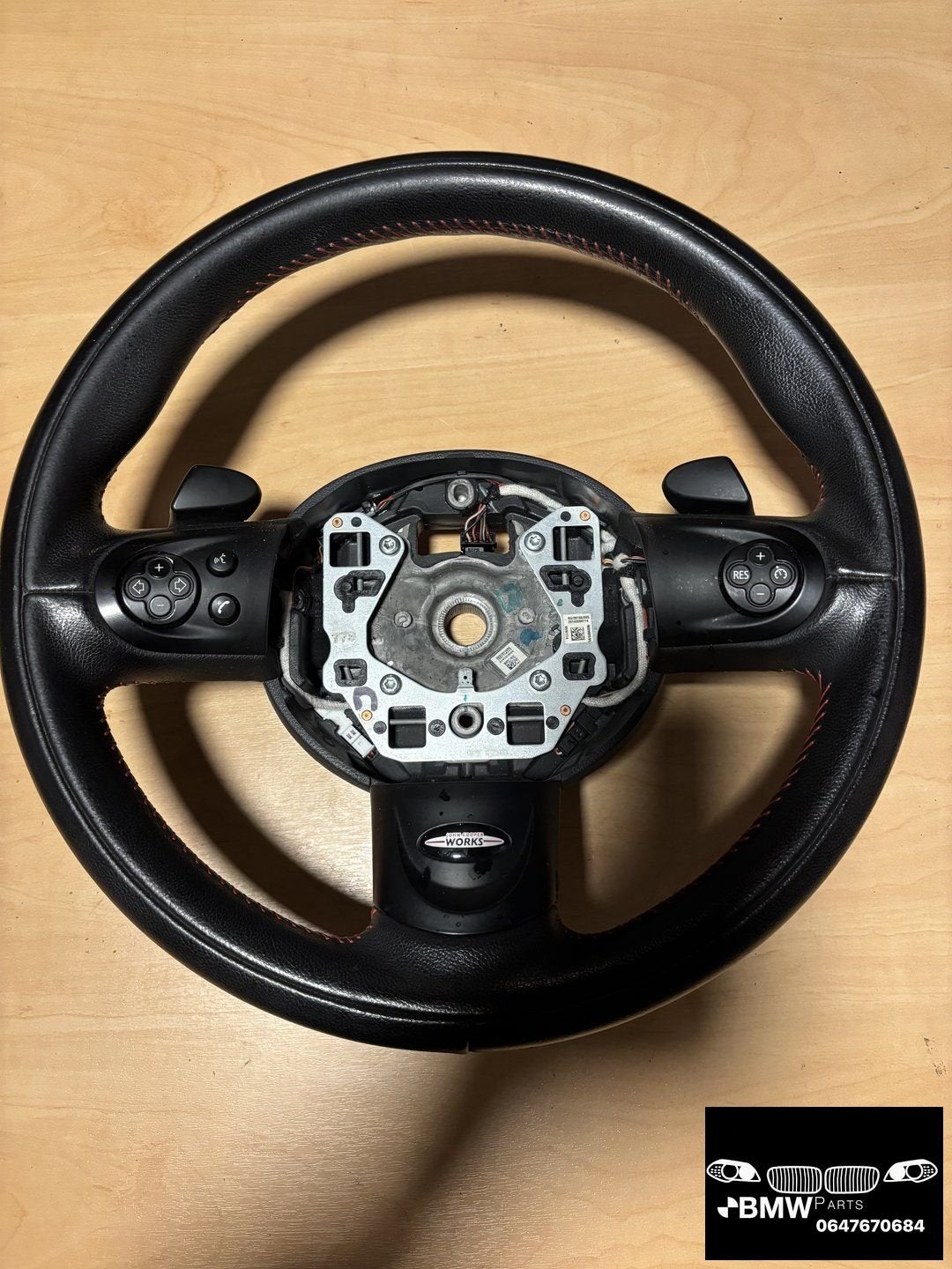 Stuur Multifunctioneel + Flippers Mini Countryman R60 WORKS, -, Origine de la pièce connue, -, -