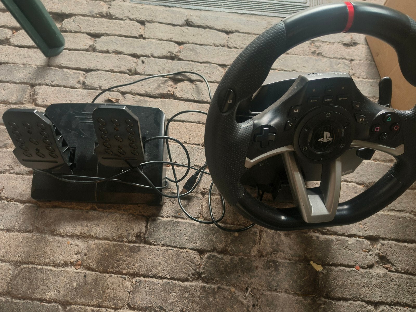 HORI RACING WHEEL APEX, Ophalen of Verzenden, Zo goed als nieuw, Stuur of Pedalen, PlayStation 4