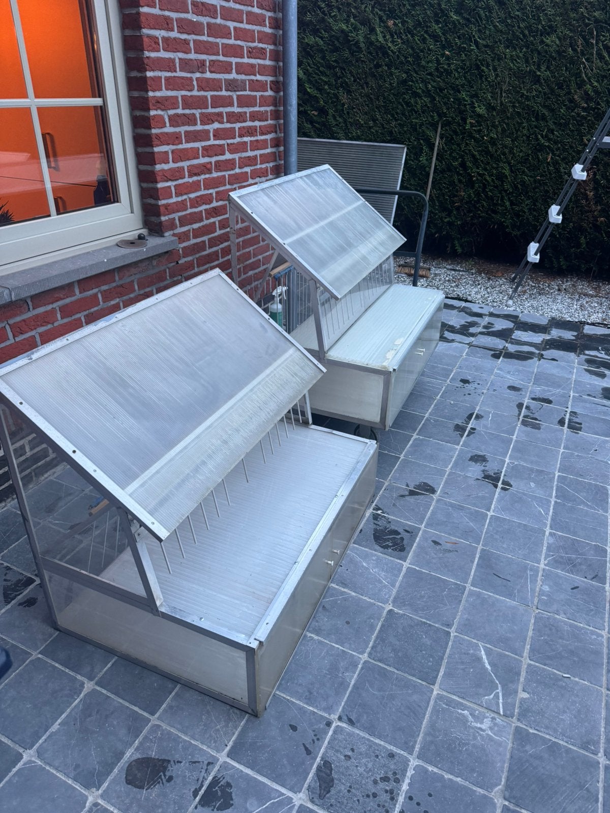 À vendre : Duivenval/Sputnik met opbergkast