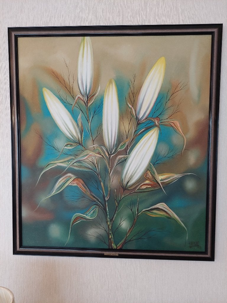 Schilderij Sarlet Werner, Paneel, Overige stijlen, Gedateerd, Ophalen