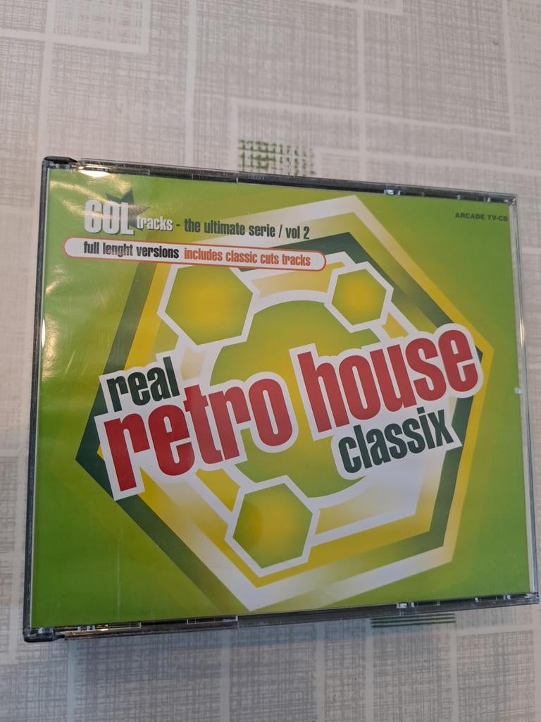 Real Retro House Classix Vol2 ; 4cd box, Ophalen of Verzenden