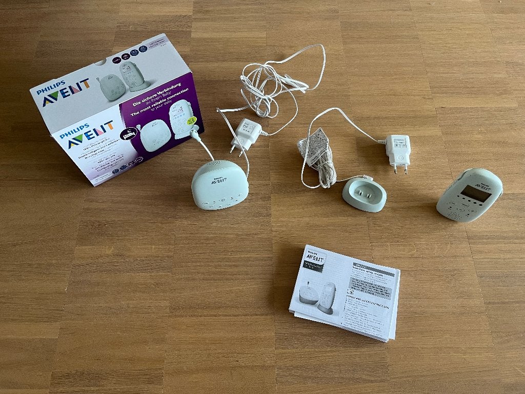 Philips Avent DECT Babyfoon SCD721, Enfants & Bébés, Babyphones, Enlèvement ou Envoi, Utilisé, Moins de 100 mètres, Fonction Répondeur