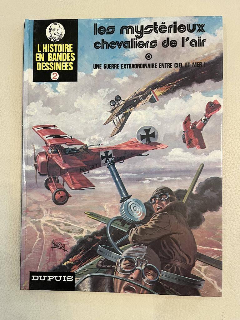 Les mystérieux chevaliers de l'air, Livres, Une BD, Enlèvement