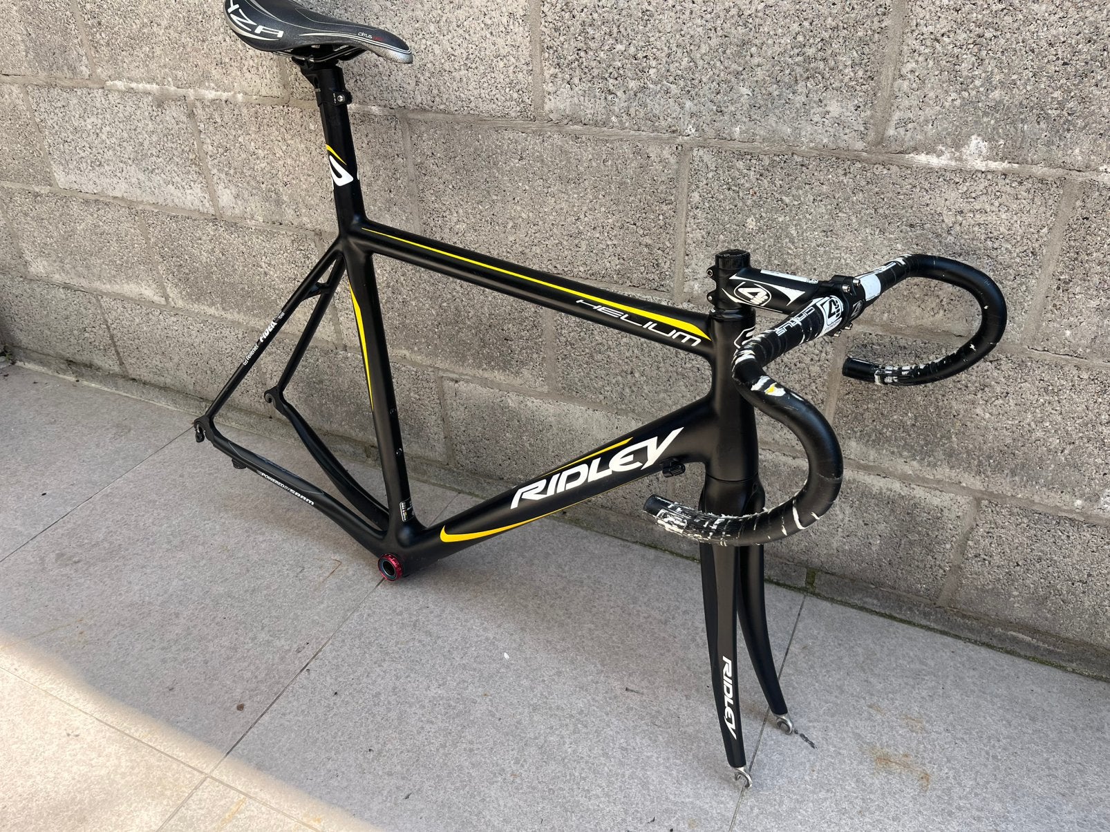 Set de cadres Ridley Helium 2014 Telenet-Fidea Team, Vélos & Vélomoteurs, Autres marques, Frein sur jante, Enlèvement ou Envoi